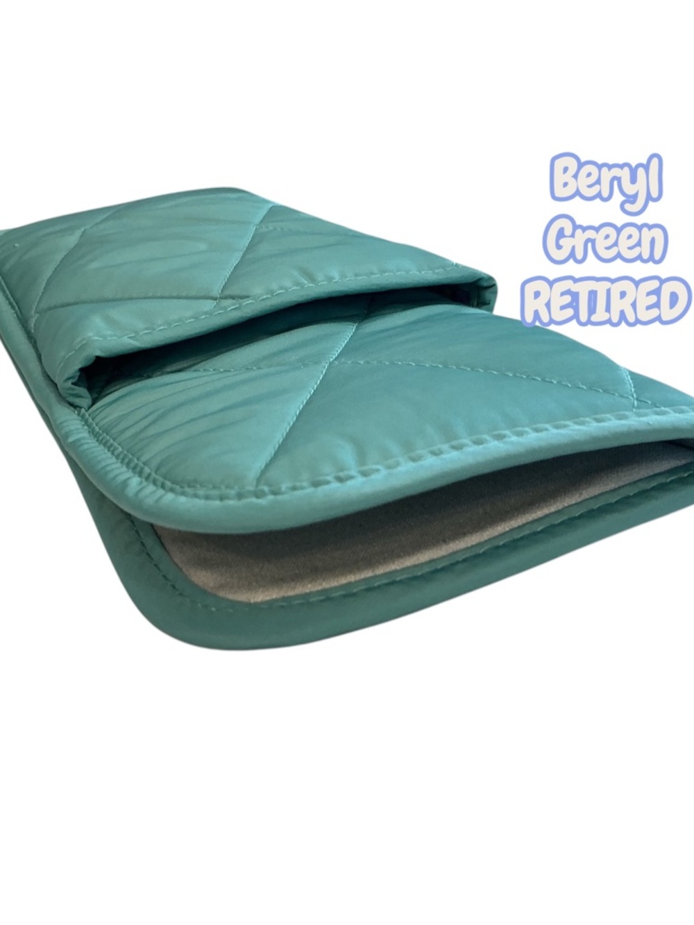 VERA BRADLEY Beryl Green Curling Iron Cover